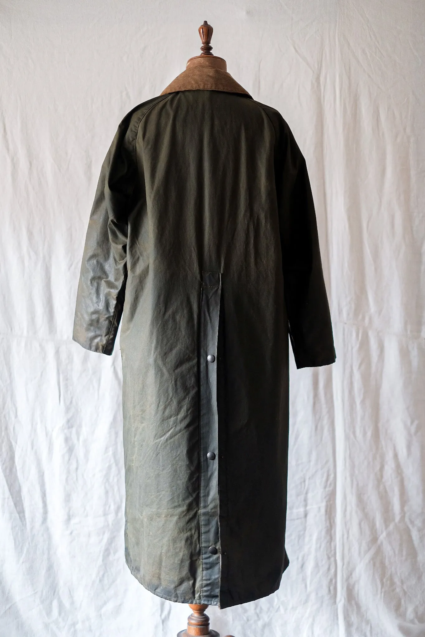 【~80's】Vintage Barbour "BURGHLEY" 2 Crest Size.36