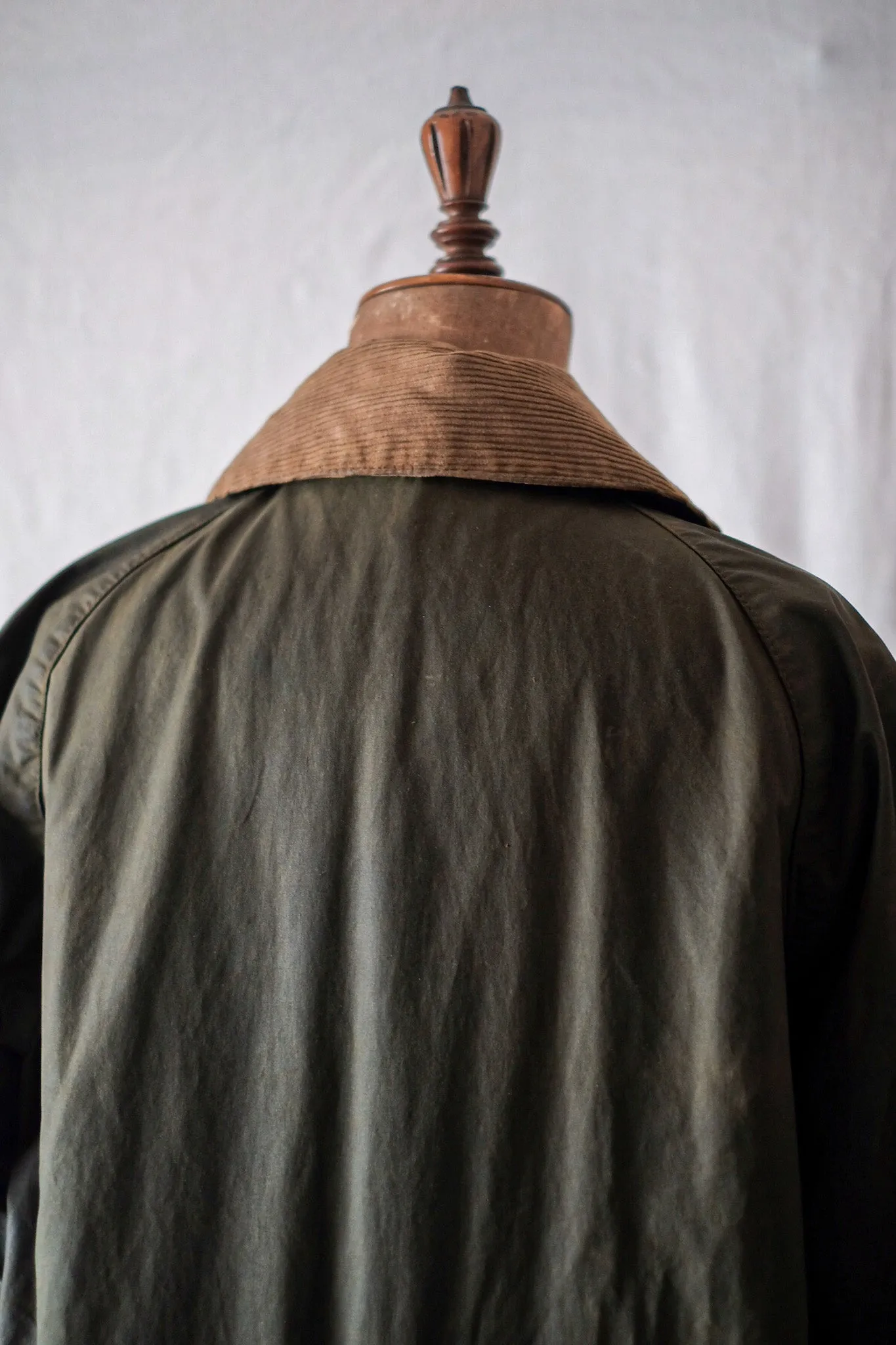 【~80's】Vintage Barbour "BURGHLEY" 2 Crest Size.36