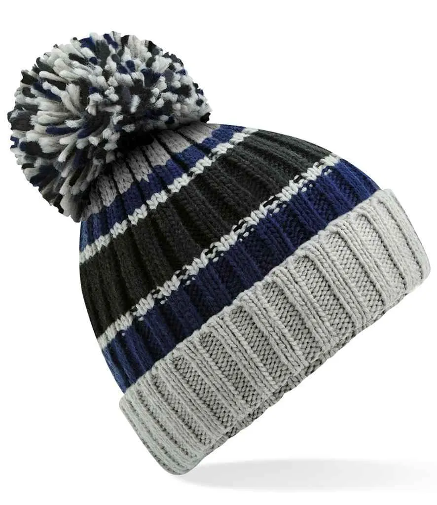 Beechfield Hygge Striped Beanie | Multicolor | One Size