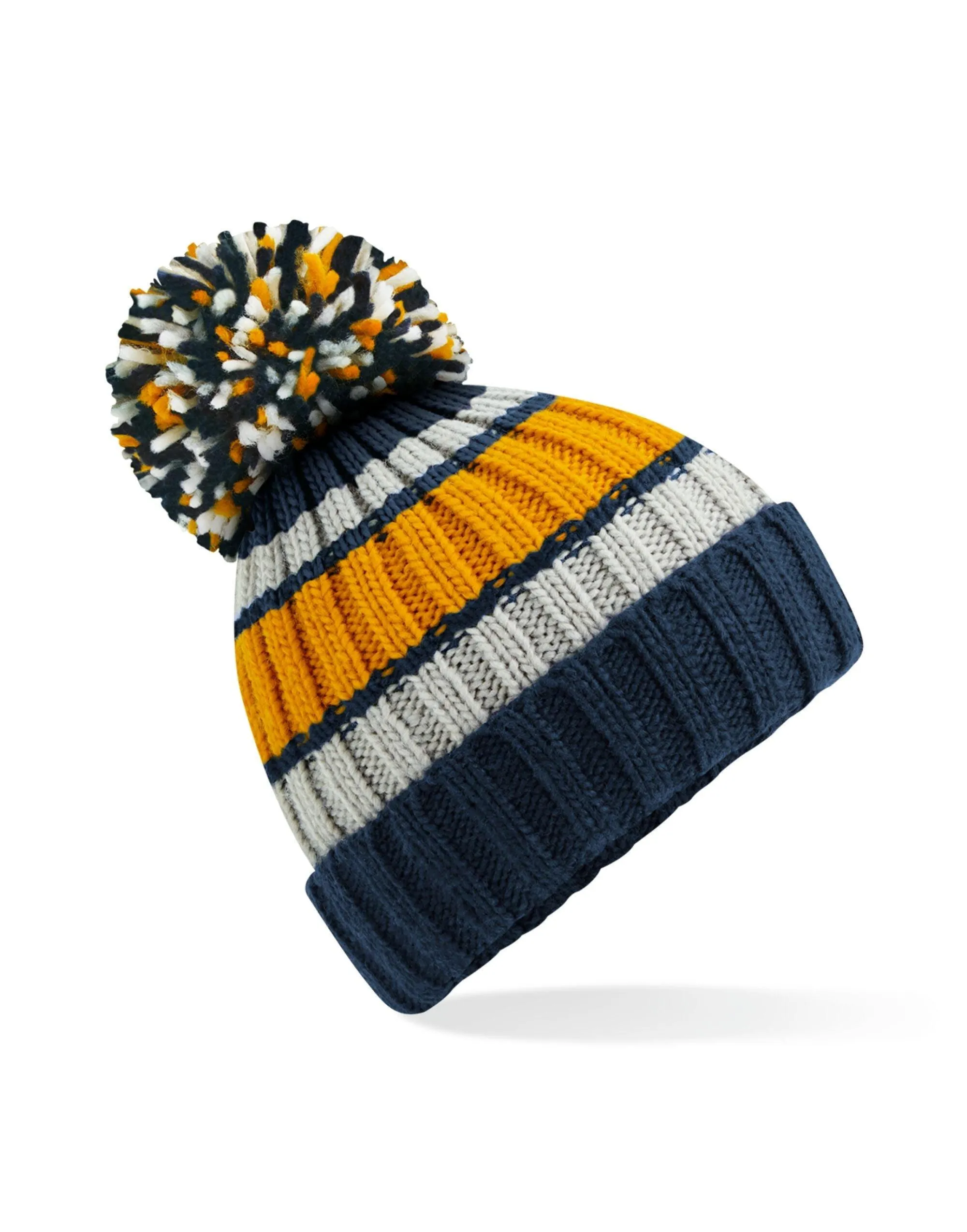 Beechfield Hygge Striped Beanie | Multicolor | One Size