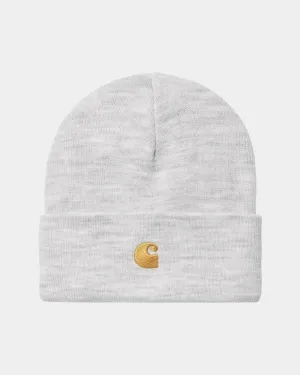 Carhartt - Chase Beanie - Ash Heather / Gold