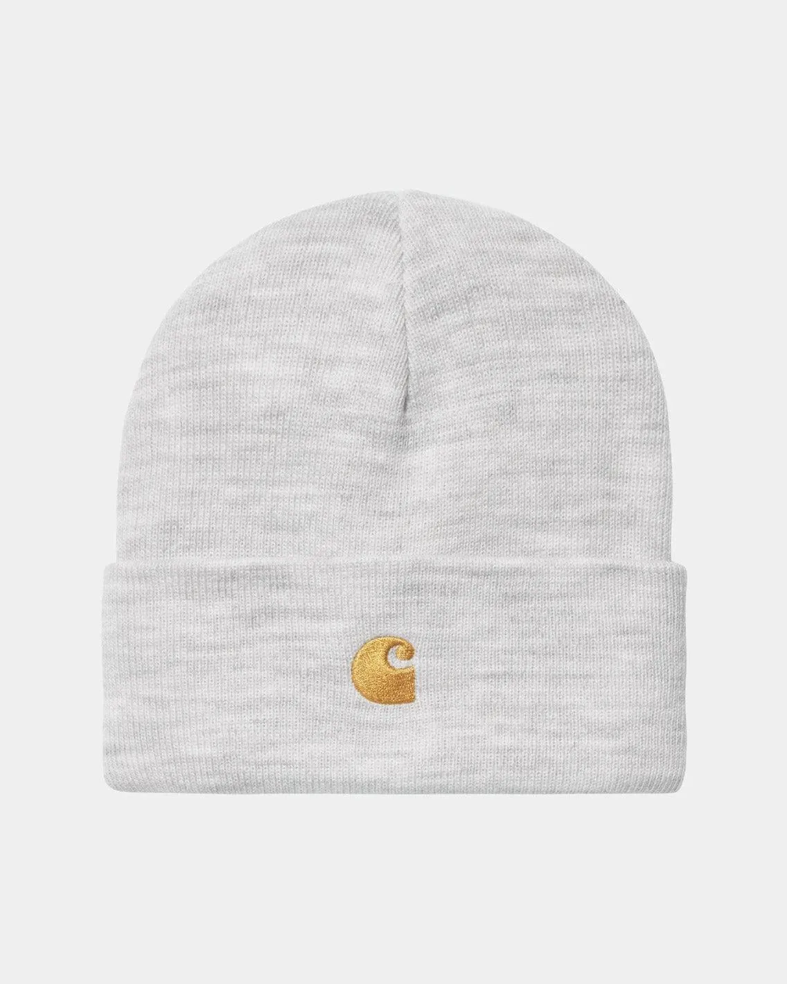 Carhartt - Chase Beanie - Ash Heather / Gold