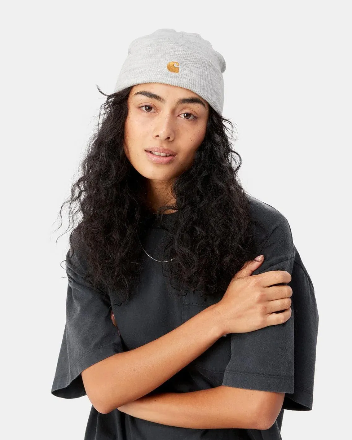 Carhartt - Chase Beanie - Ash Heather / Gold