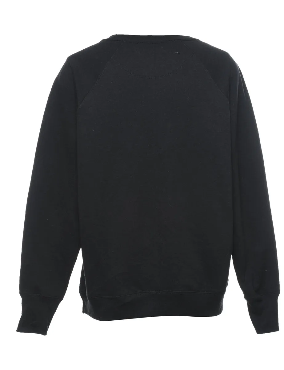 Champion Black & White Sweatshirt - L