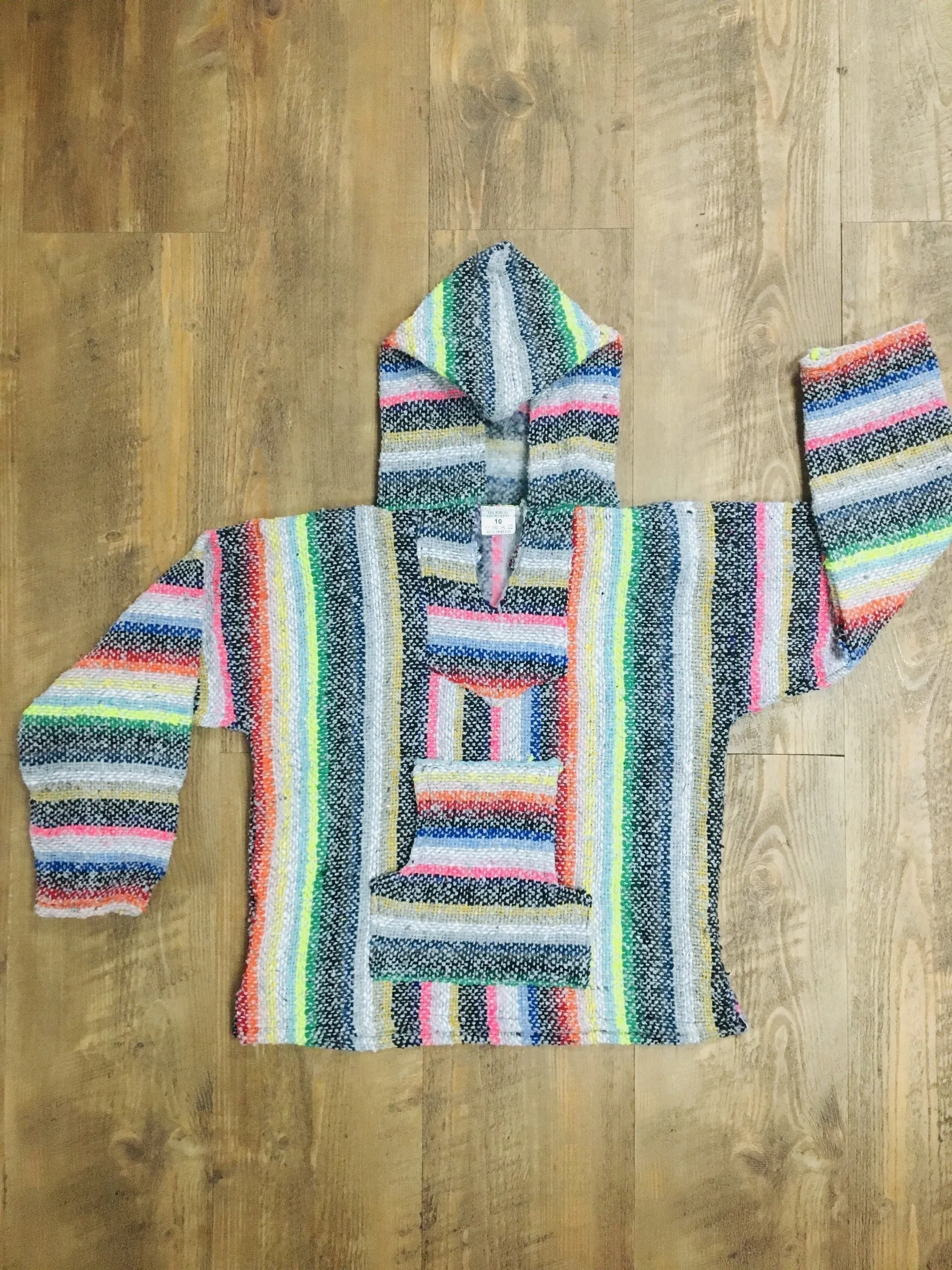 Children Hooded Poncho
