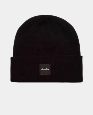 Chocolate - OG Square Beanie - Black