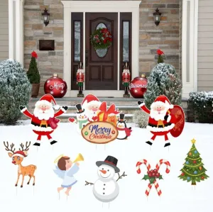 Christmas Yard Sign Cutouts
