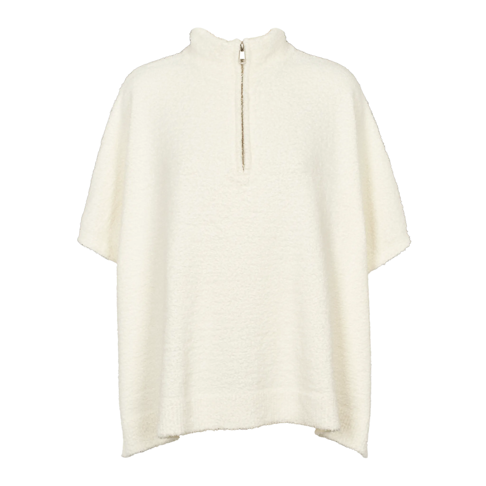 Comfy poncho - Ivory