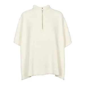 Comfy poncho - Ivory