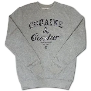 Crooks & Castles Cocaine & Caviar Paisley Sweatshirt Heather