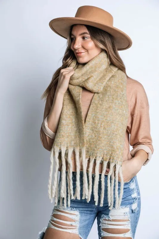 Cuddly Winter Long Fuzzy Scarf