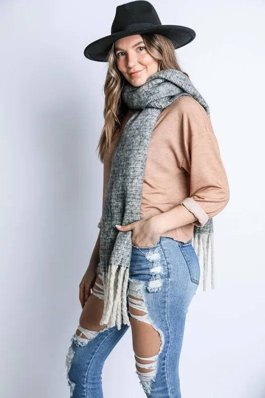 Cuddly Winter Long Fuzzy Scarf