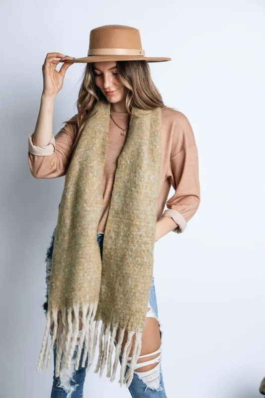 Cuddly Winter Long Fuzzy Scarf