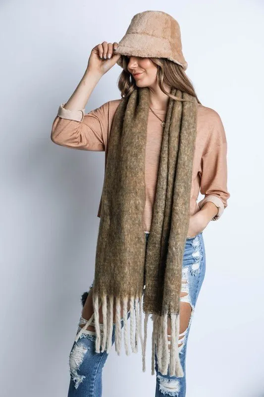 Cuddly Winter Long Fuzzy Scarf