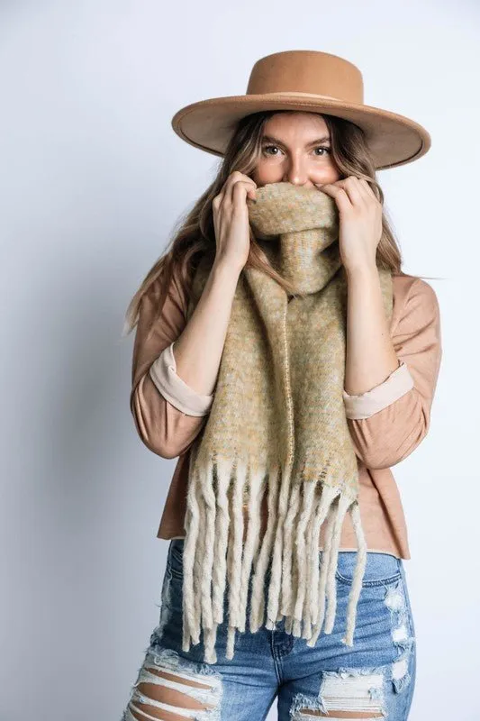 Cuddly Winter Long Fuzzy Scarf