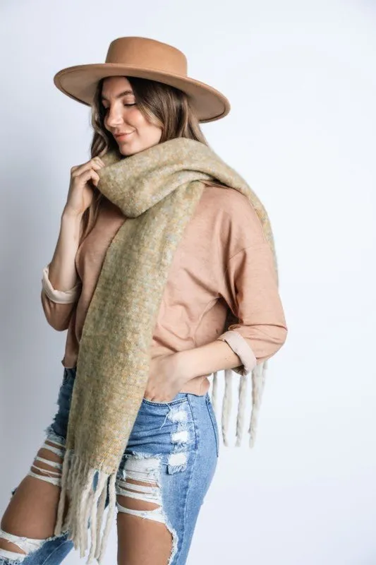 Cuddly Winter Long Fuzzy Scarf