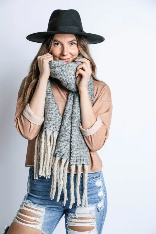 Cuddly Winter Long Fuzzy Scarf