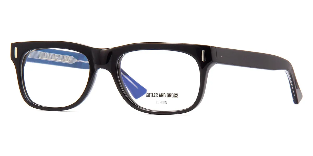 Cutler and Gross 1362 01 Black - As Seen On Jeff Goldblum