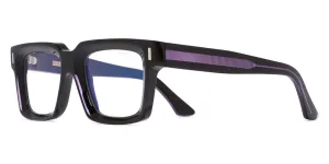 Cutler and Gross 1386 13 Purple on Black