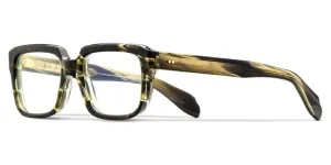 Cutler and Gross 9289 03 Striped Green Havana