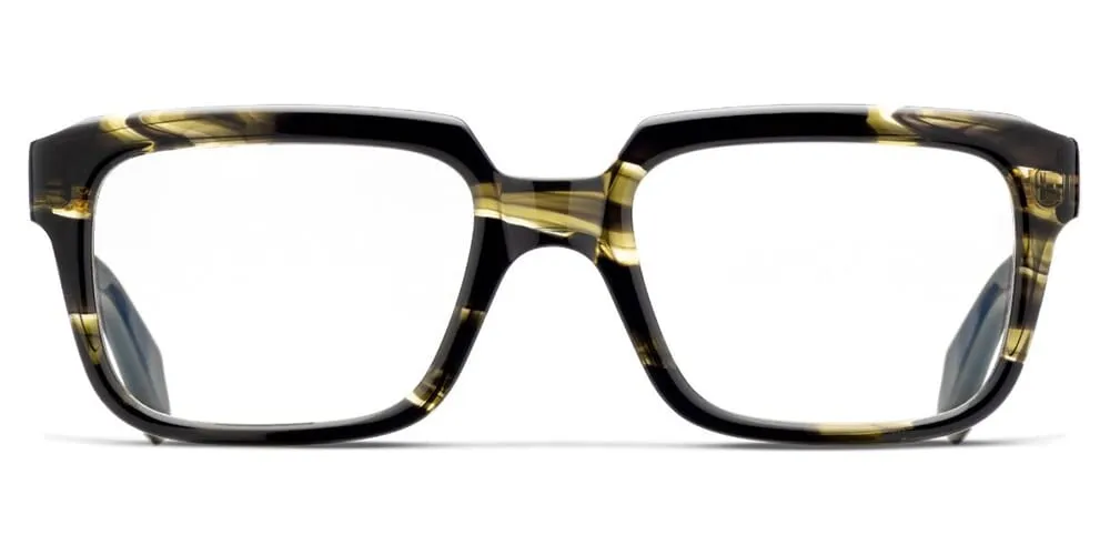 Cutler and Gross 9289 03 Striped Green Havana