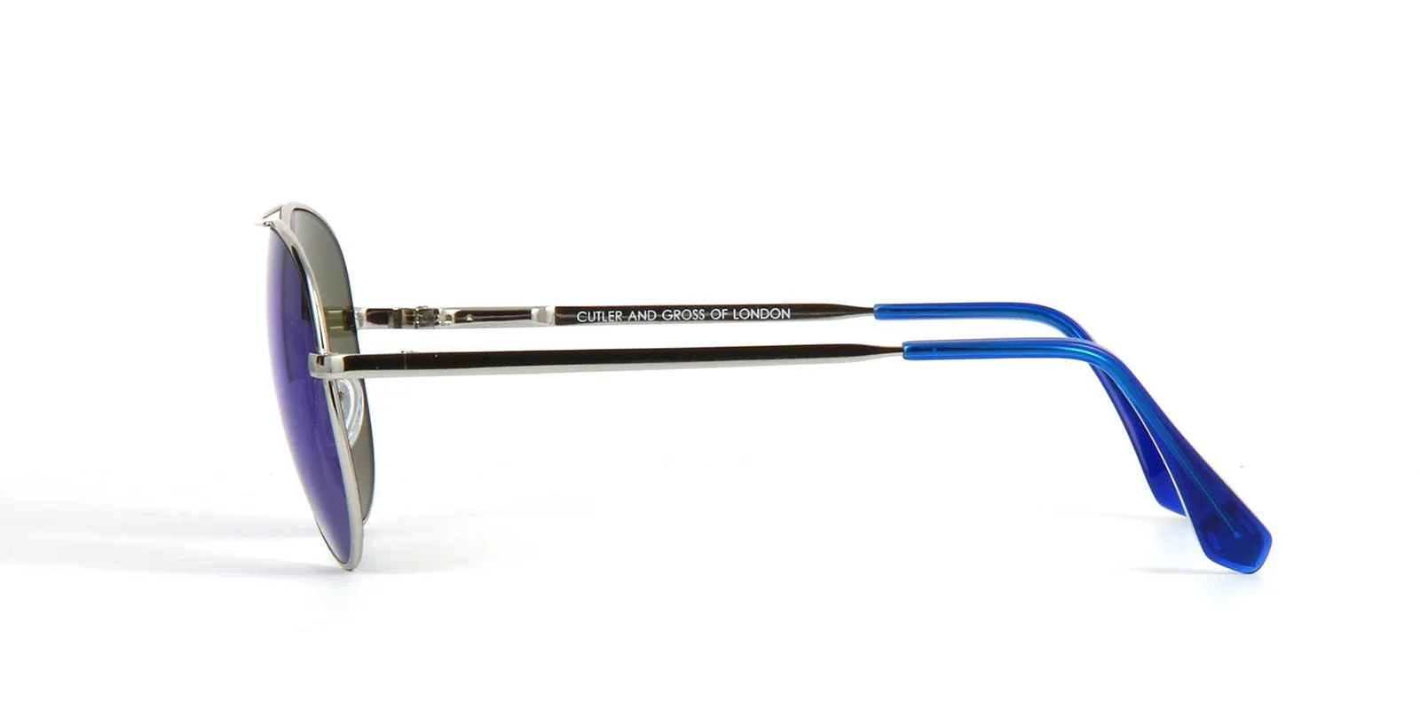 Cutler and Gross Sun 0740 Aviator Deep Blue Mirror