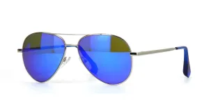 Cutler and Gross Sun 0740 Aviator Deep Blue Mirror