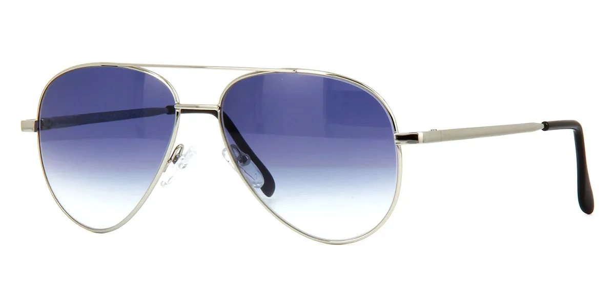Cutler and Gross Sun 0740 Aviator  Silver