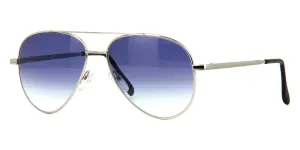 Cutler and Gross Sun 0740 Aviator  Silver