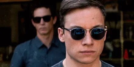 Cutler and Gross Sun 1007 Smoky Quartz - As Seen On Finn Cole