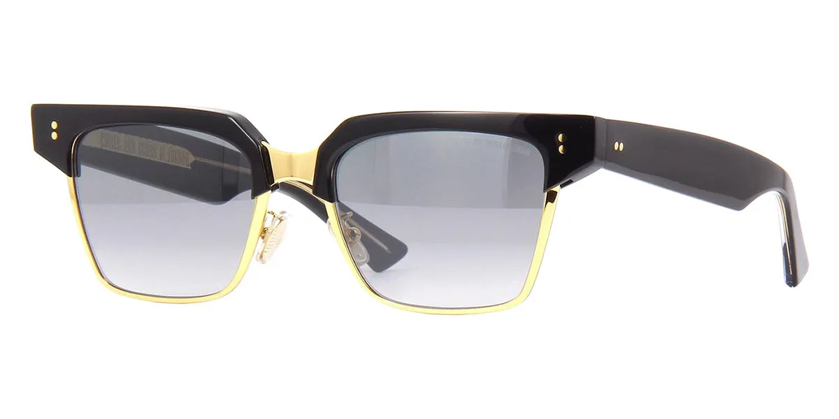 Cutler and Gross Sun 1348 01 Black and Gold