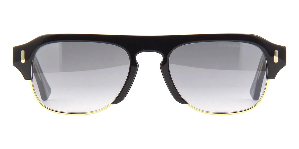 Cutler and Gross Sun 1353 01 Black and Gold