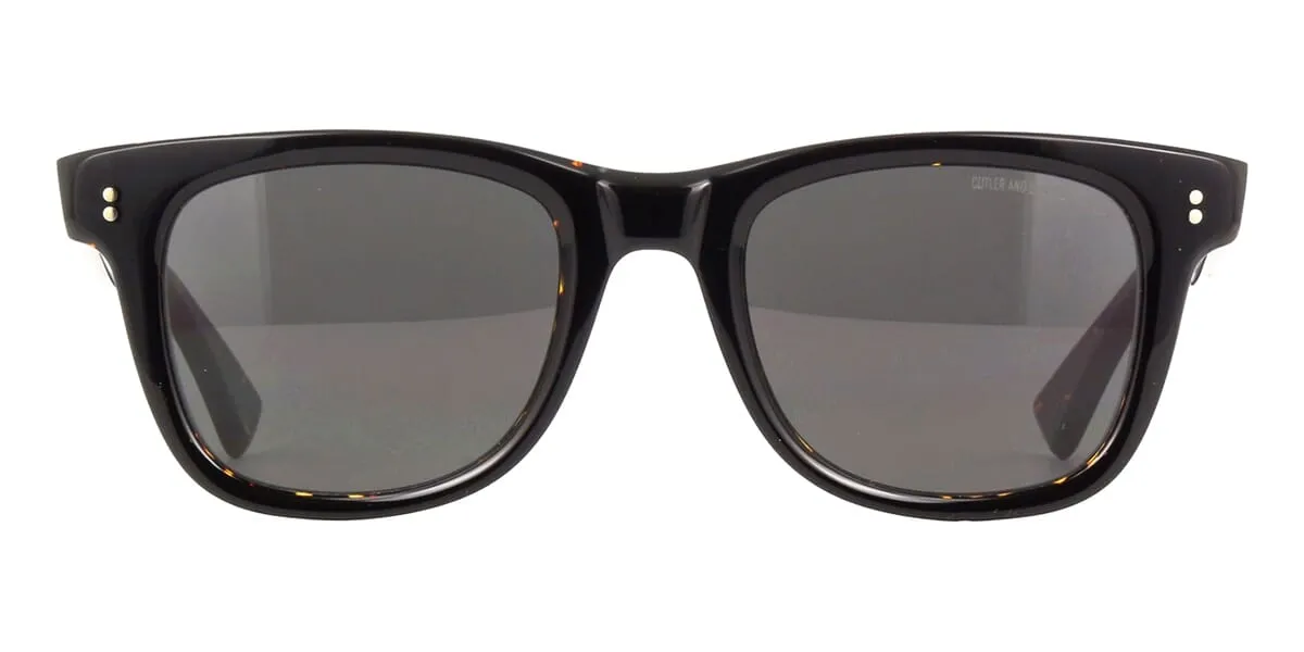 Cutler and Gross Sun 9101 01 Black on Havana - As Seen On Gal Gadot
