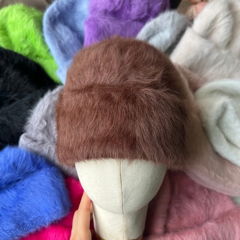 Fur Beanie Cap