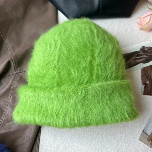 Fur Beanie Cap