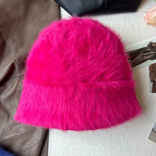 Fur Beanie Cap
