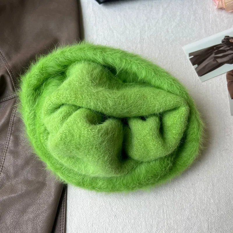 Fur Beanie Cap