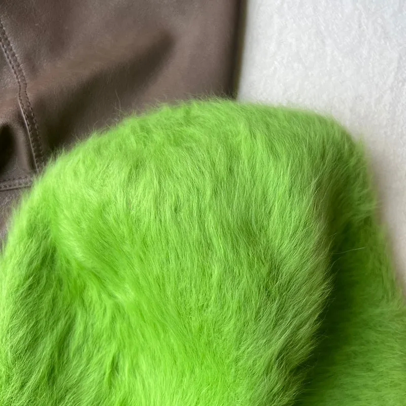 Fur Beanie Cap
