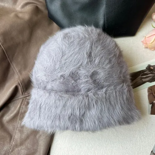Fur Beanie Cap