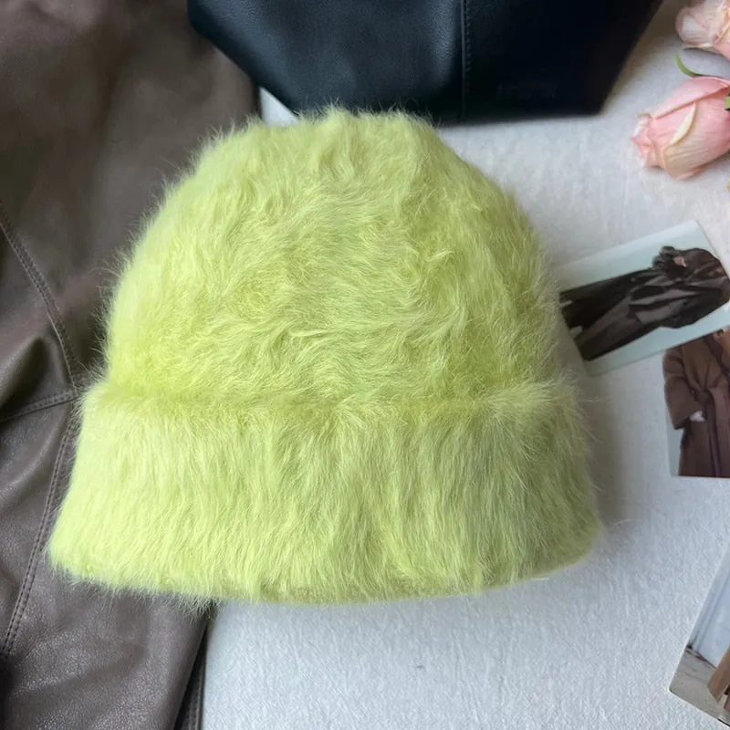 Fur Beanie Cap