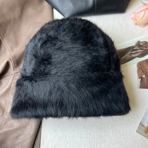 Fur Beanie Cap
