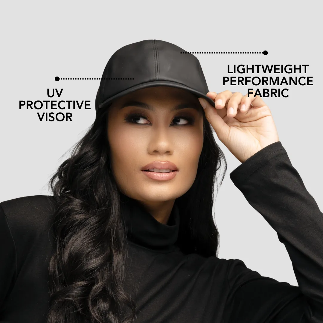 Hairbrella Satin-Lined, Waterproof Baseball Cap