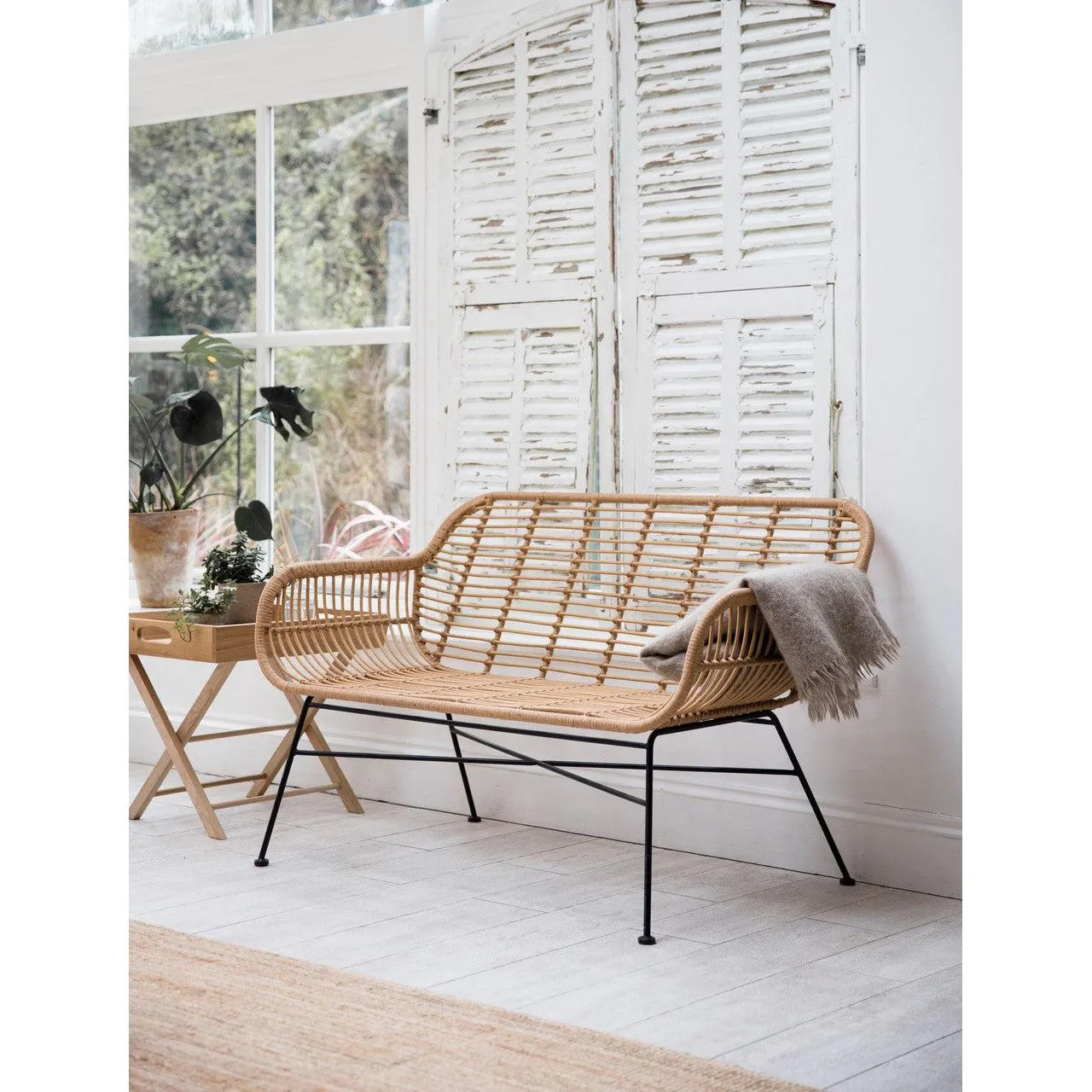Hampstead Bench - PE Bamboo