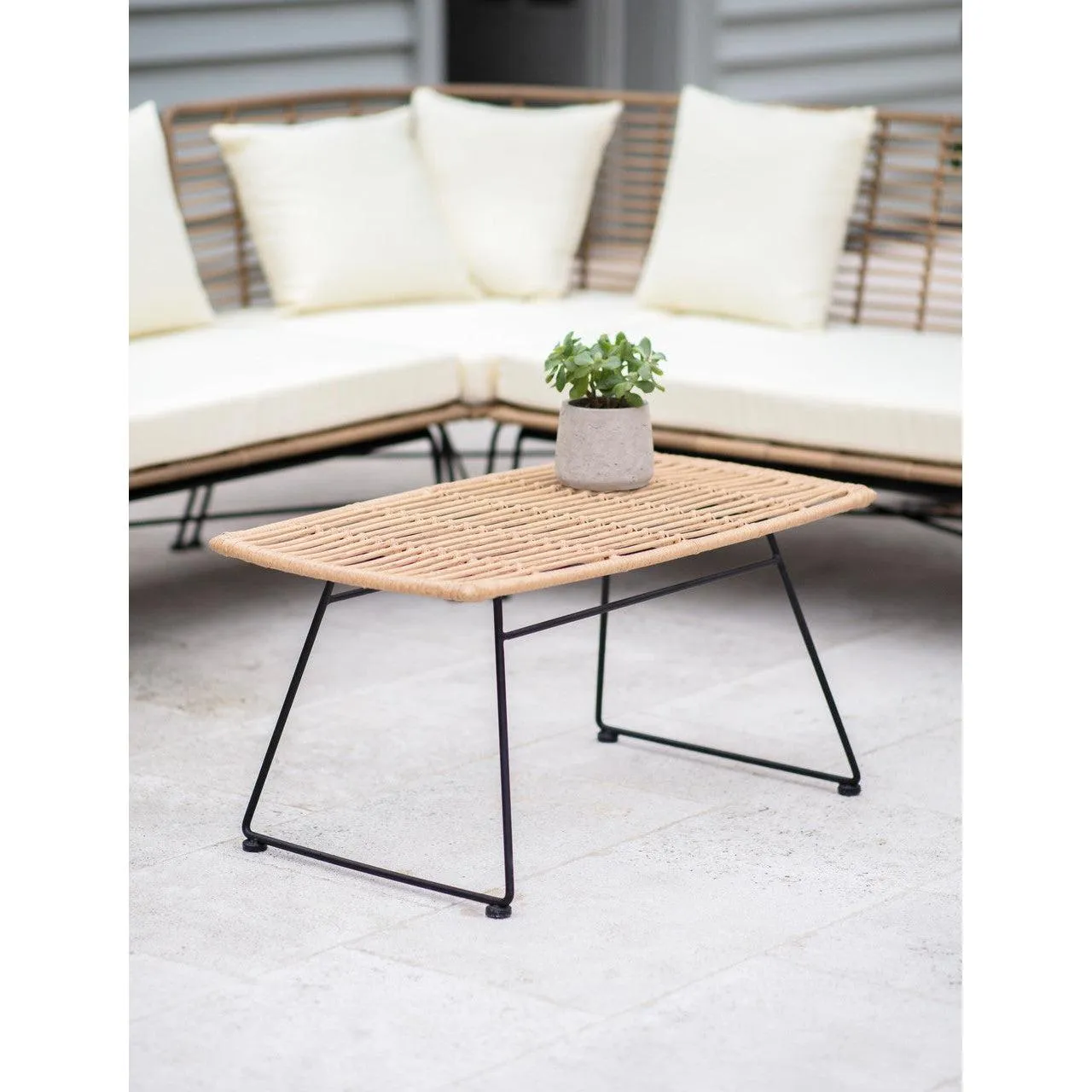 Hampstead Coffee Table - PE Bamboo