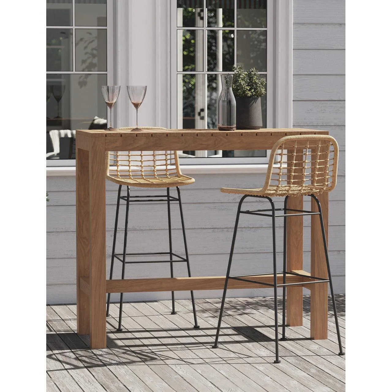 Harlyn Bar Table - Teak