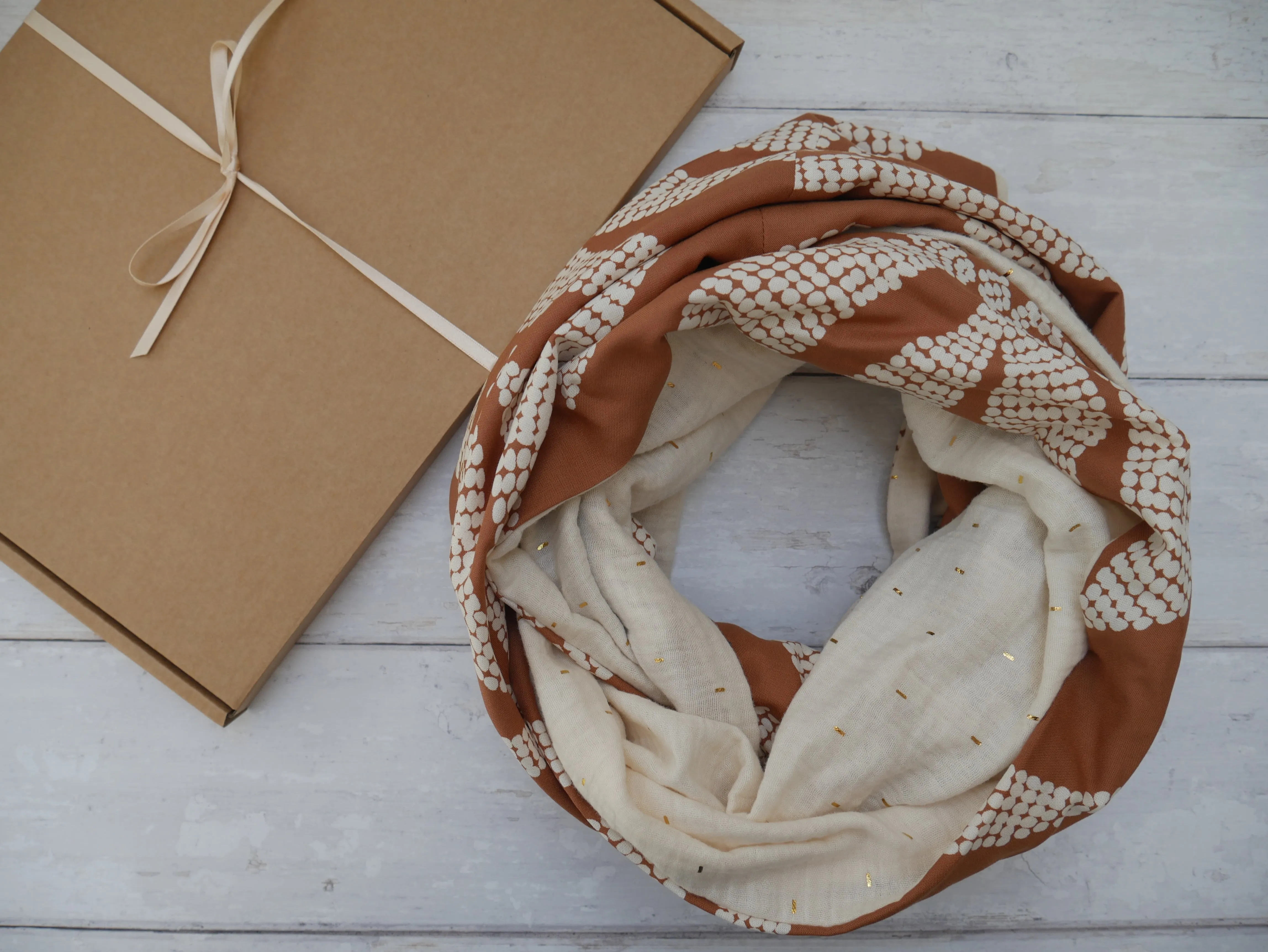 Infinity Scarf Kit in Pecan