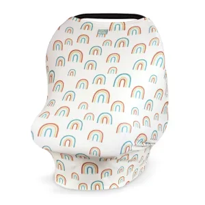 Itzy Ritzy Mom Boss Multi-Use Cover - Over The Rainbow