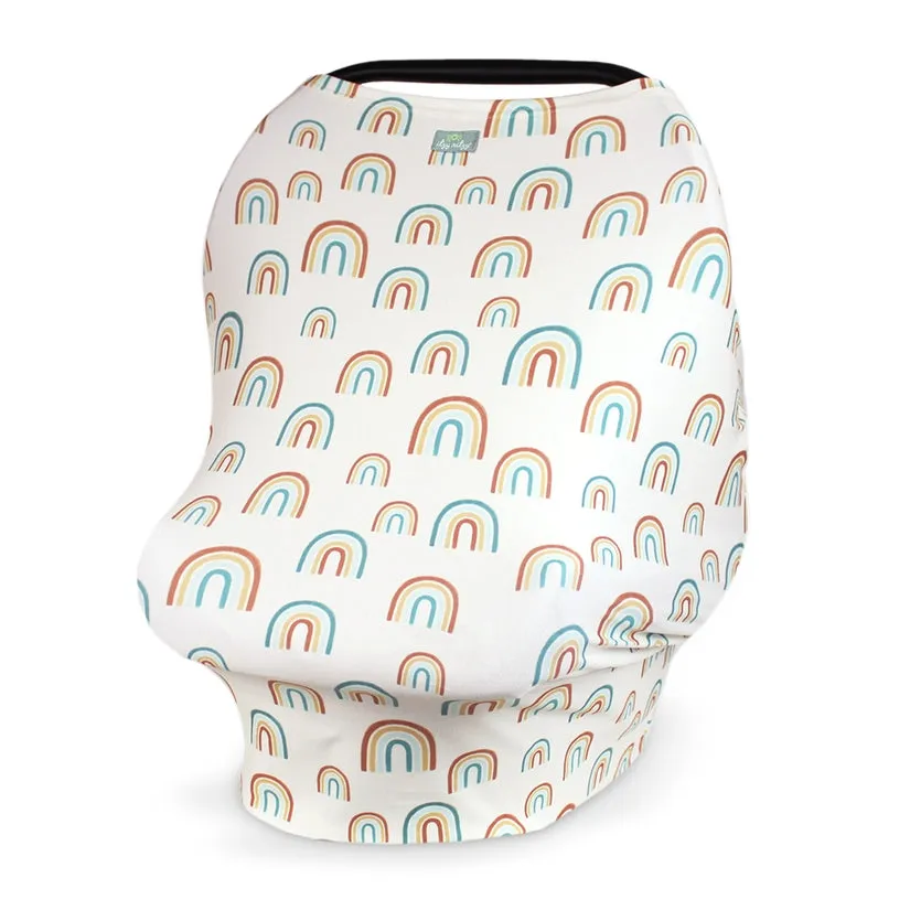 Itzy Ritzy Mom Boss Multi-Use Cover - Over The Rainbow