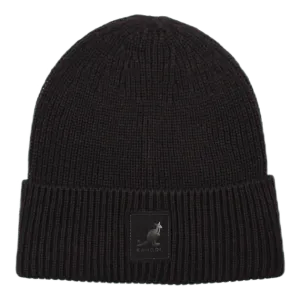 Kg Patch Beanie Black