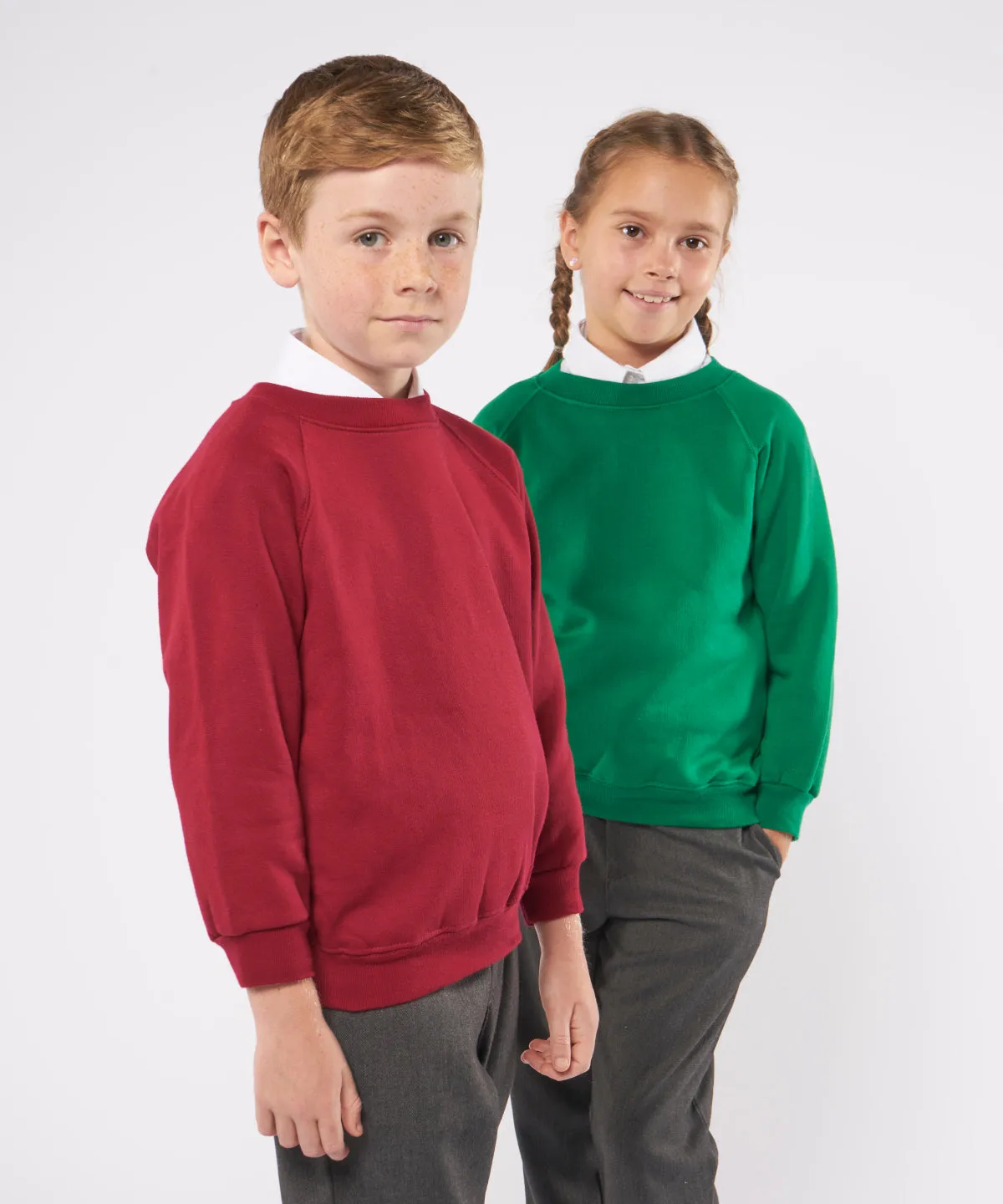 Kids Coloursure sweatshirt | Oxford Grey